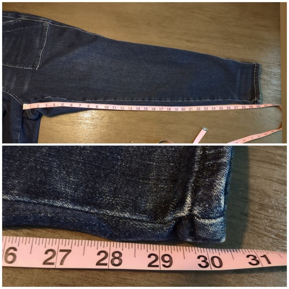 Judy Blue Dark Wash High Rise Jogger Jeans Size 14W - Picture 6 of 16